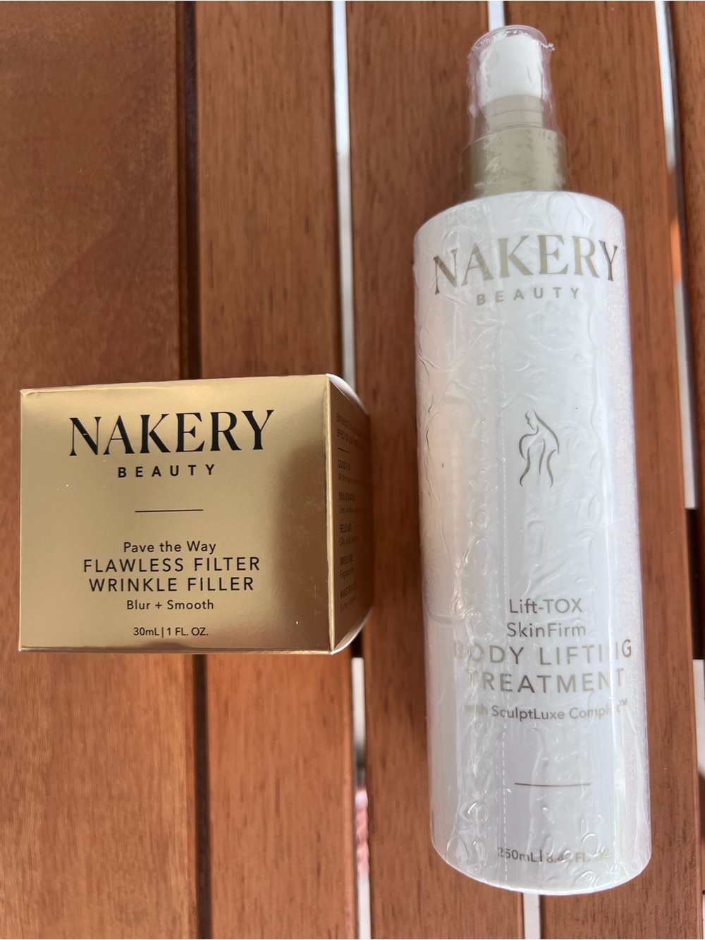 Nakery Beauty NWT Pave The Way Flawless Filter Body Lifting Treatment Skin Firm
